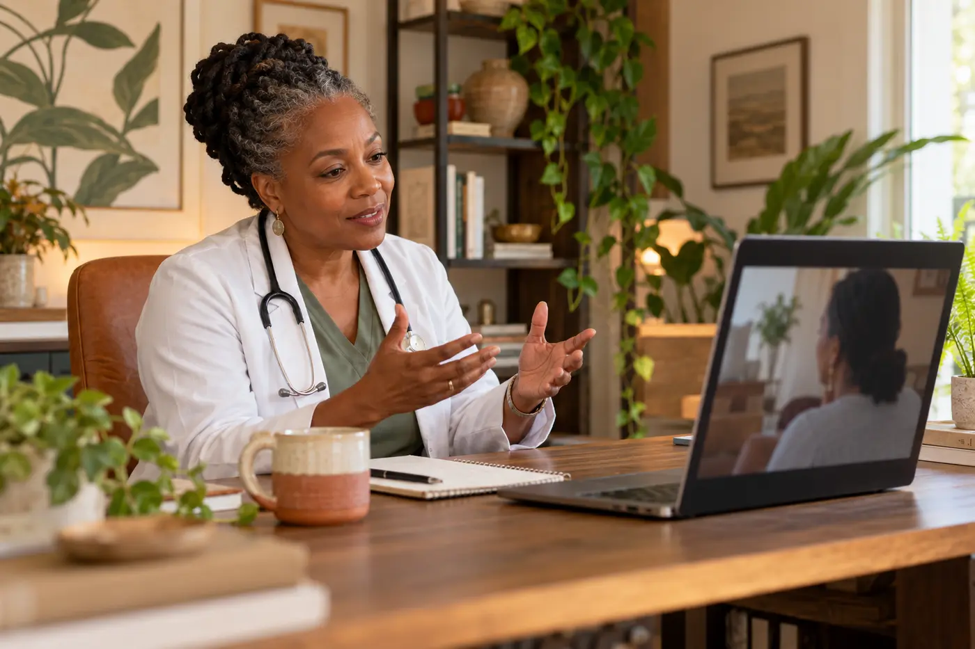 Virtual naturopathic wellness consultation with Dr. Houston